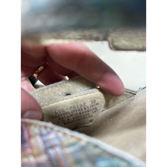 Alegria Lite Lula Woven Wonder Sling back Womens Colorful Sandals Sz 39 - Picture 5 of 7